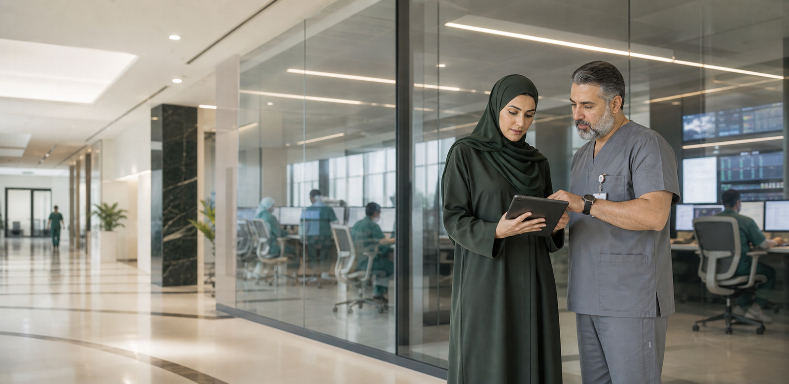 إدارة وتشغيل المنشآت الصحية